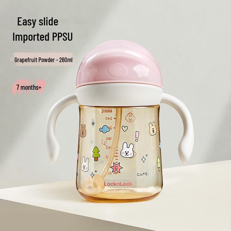 LocknLock PPSU Baby-Trinkbecher mit Ausgießer und Griff