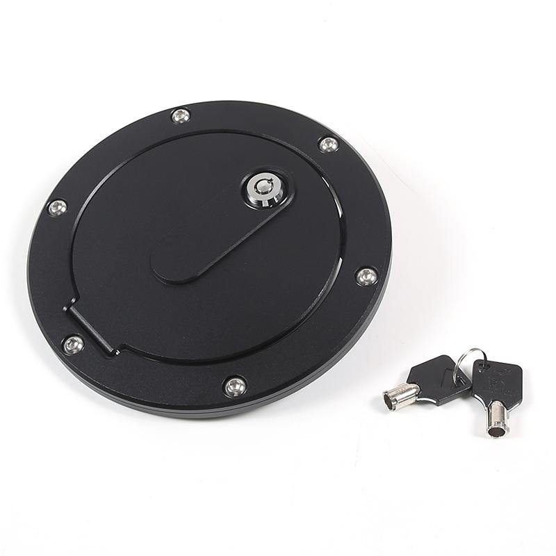 

For Toyota Tundra 2007-2026 Aluminium Alloy Car Oil Fuel Tank Cap With Key Lock Cover Stickers Car Accessories