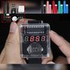 DIY Electronic Watch Kit Without Battery 0.28 inch LED Digital Tube Red Display Creative Soldering Project Transparent Case