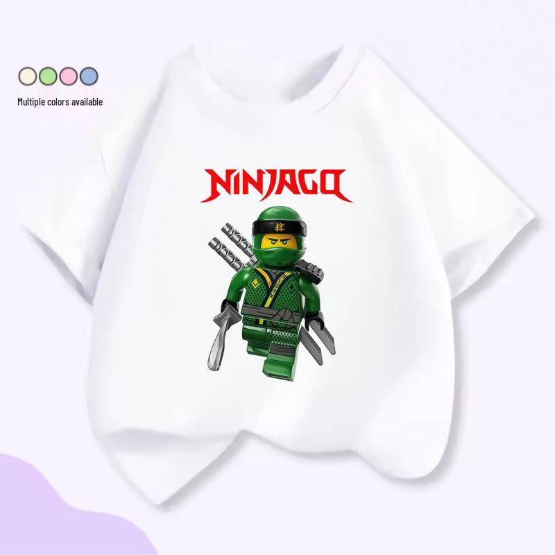 Phantom Ninja NINJAGO Boys Summer Cartoon T-Shirt 110 cm