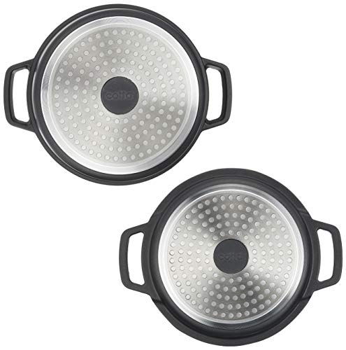Cotta wasserloser Kochtopf, Silber, Durchmesser: 20cm, Körperhöhe: 9.5cm, Deckel: 3cm, 92081
