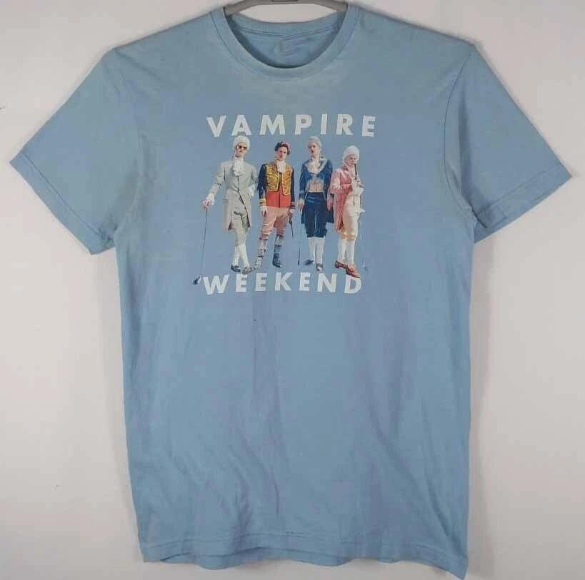 

VAMPIRE WEEKEND LINE UP BAND Shirt Print on Light Blue Unisex S-5XL UU005 XL
