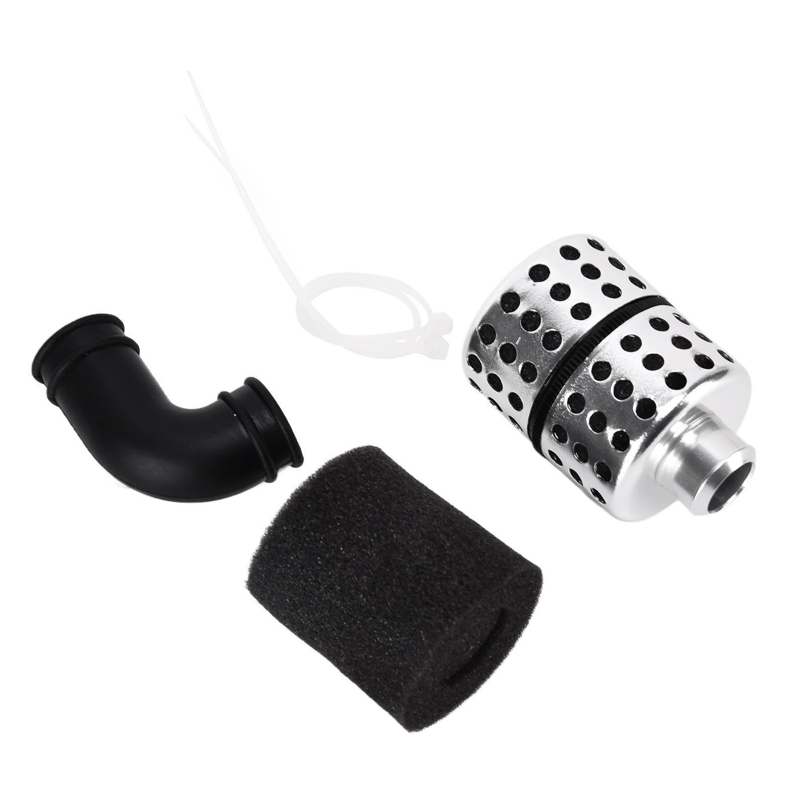 

RC Воздушный фильтр Хорошая производительность Легко установить Улучшает скорость Воздушный фильтр с алюминиевым колпачком для двигателя 1/8 Nitro