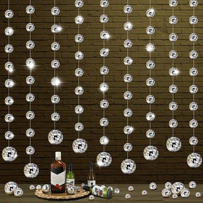 Disco Ornament Sphere Decorate Lightweight Hanging Disco Ball Ornament Party Supplies