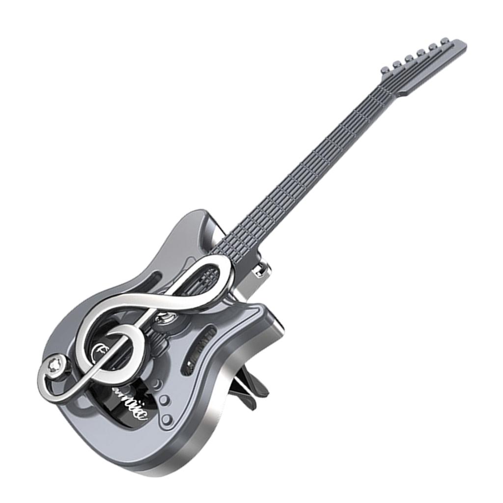 Car Vent Clip Guitar Shape With Fragrances Function For Music Enthusiasts Easy Installation Universal Compatibility