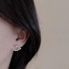 Light Luxury Imitation Pearl Stud Earrings Sweet Heart-shaped Ear Stud For Women Fashion Party Wedding Brid Jewelry Gift