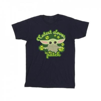 Mens The Mandalorian St PatrickÂ´s Day Cutest Clover T-Shirt