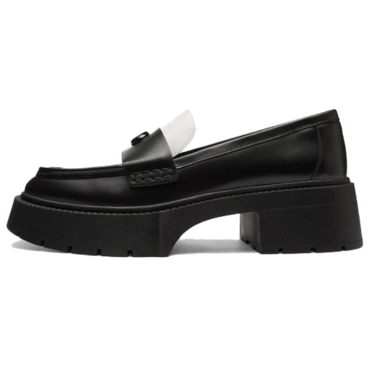 Coach Лоферы слипоны Leah из кожи с круглым носком 55 см женские лоферы черные CZ382-QRS 37 19479₽