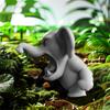 Rabbit Shark Elephant Roaring in Anger Animal Statue Animal Model Ornament  Table Decoration