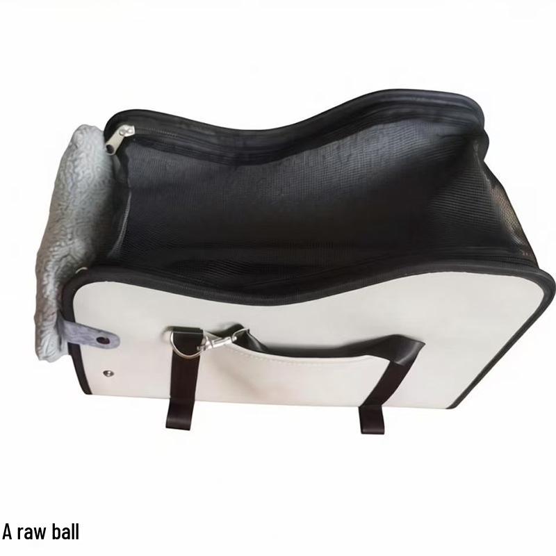 Car Dog Seat for Small Puppies - In-Car Center Console Pet Seat