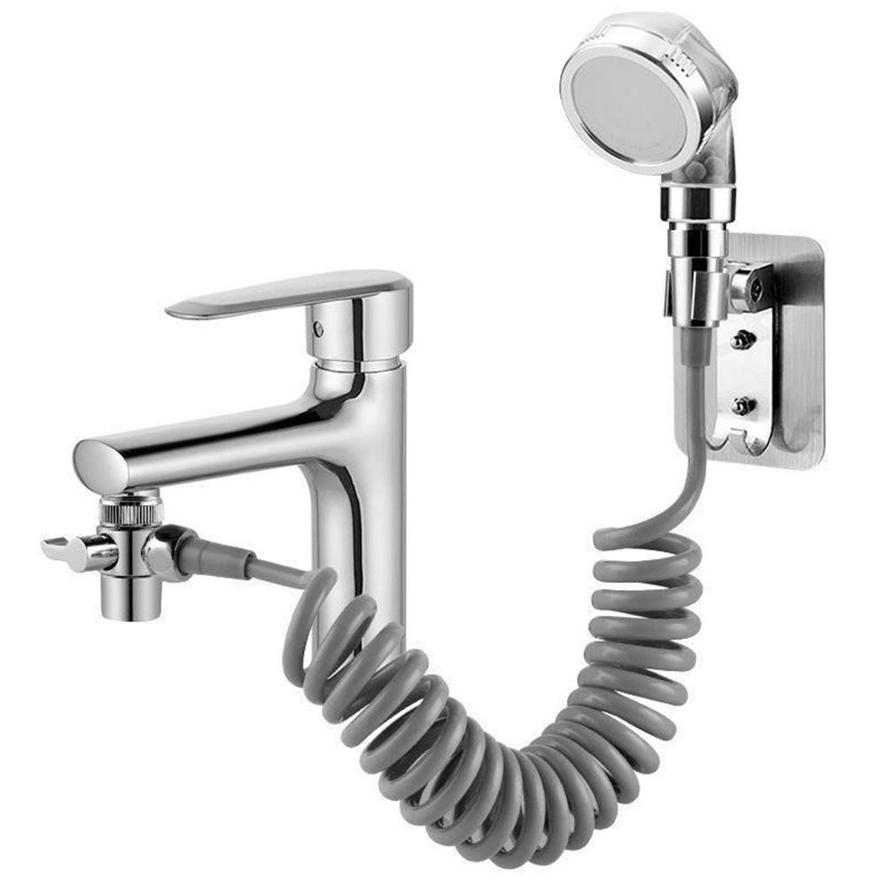Shower Faucet Set Attachment External Faucet Sprayer Handheld