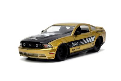 Big Time Muscle 2010 Ford Mustang GT Diecast Car Kids and Adults Toys 124 (Gold)