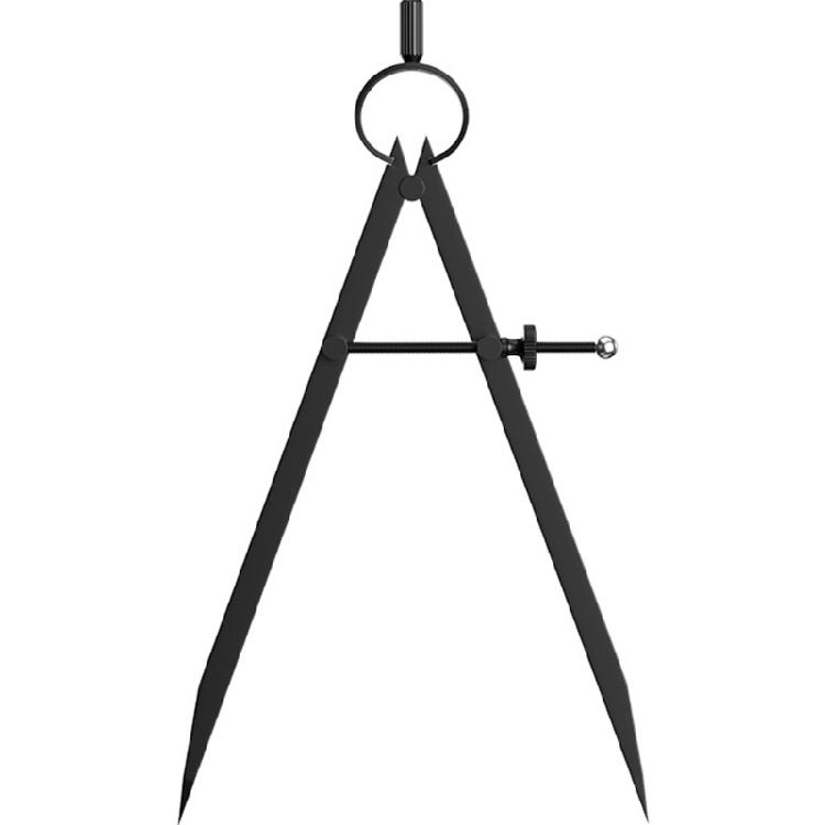 Light Weight Alloy Spring Divider Tool Adjustable 15cm To 60cm Design For Professional Engineers And Craftsmanships