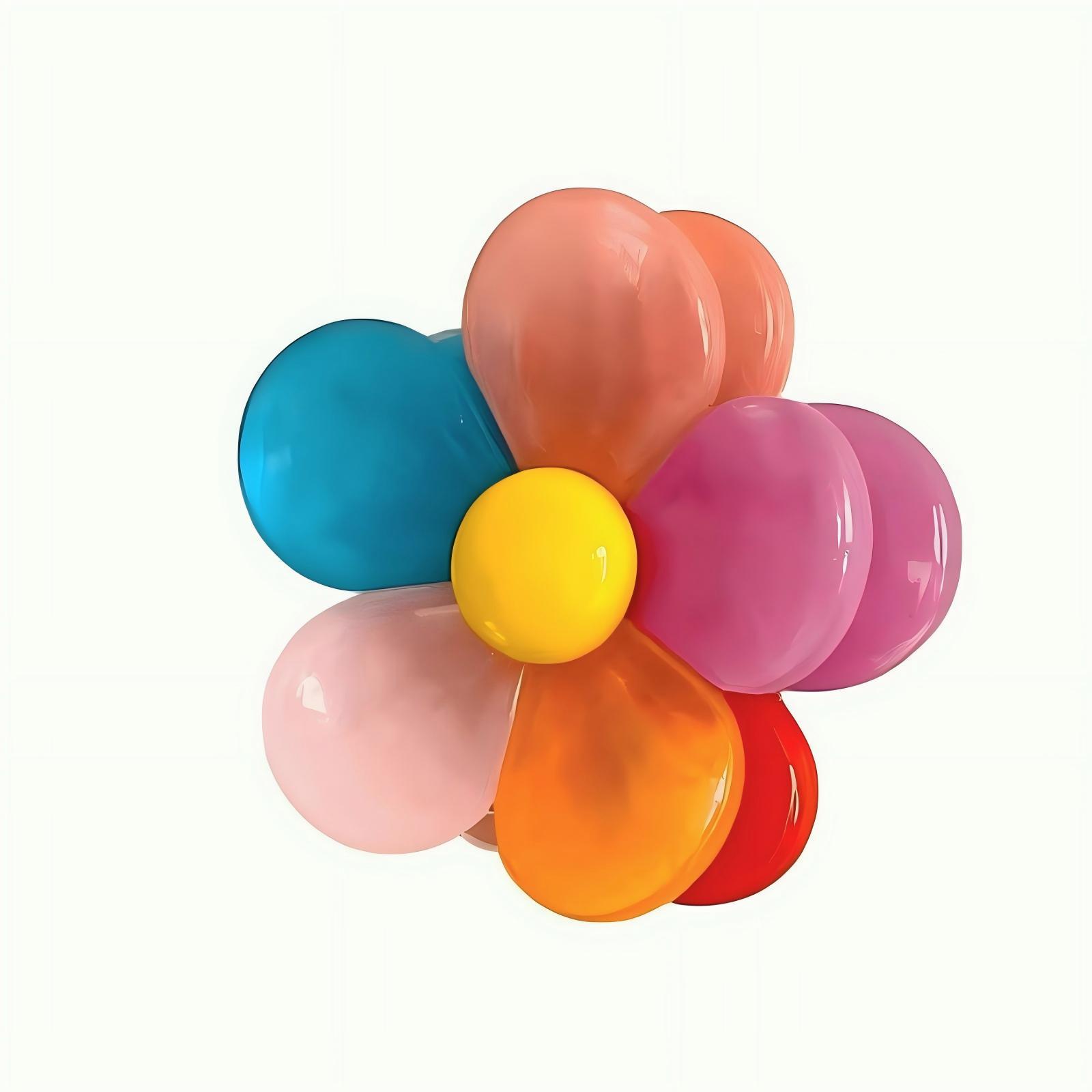Personalized Rotating Flower Magnet Clip for Snack Bags