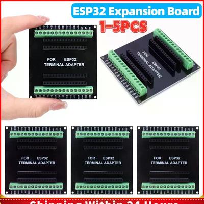 1-5PCS ESP32 Expansion Board For ESP32 WiFi Bluetooth-compatible Development Board NodeMCU-32S Lua 38Pin GPIO Expansion Board