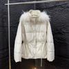 Winter new Tuscan fur integrated removable goose down down pie overcome women