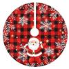 Snowman Christmas Tree Skirt Santa Claus Christmas Decorations Xmas Tree Foot Cover  Christmas