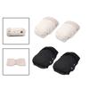 Pram Gloves for Winter Waterproof Windproof Hand Warmer Plush Lining for Baby Cart Handlebar Cover