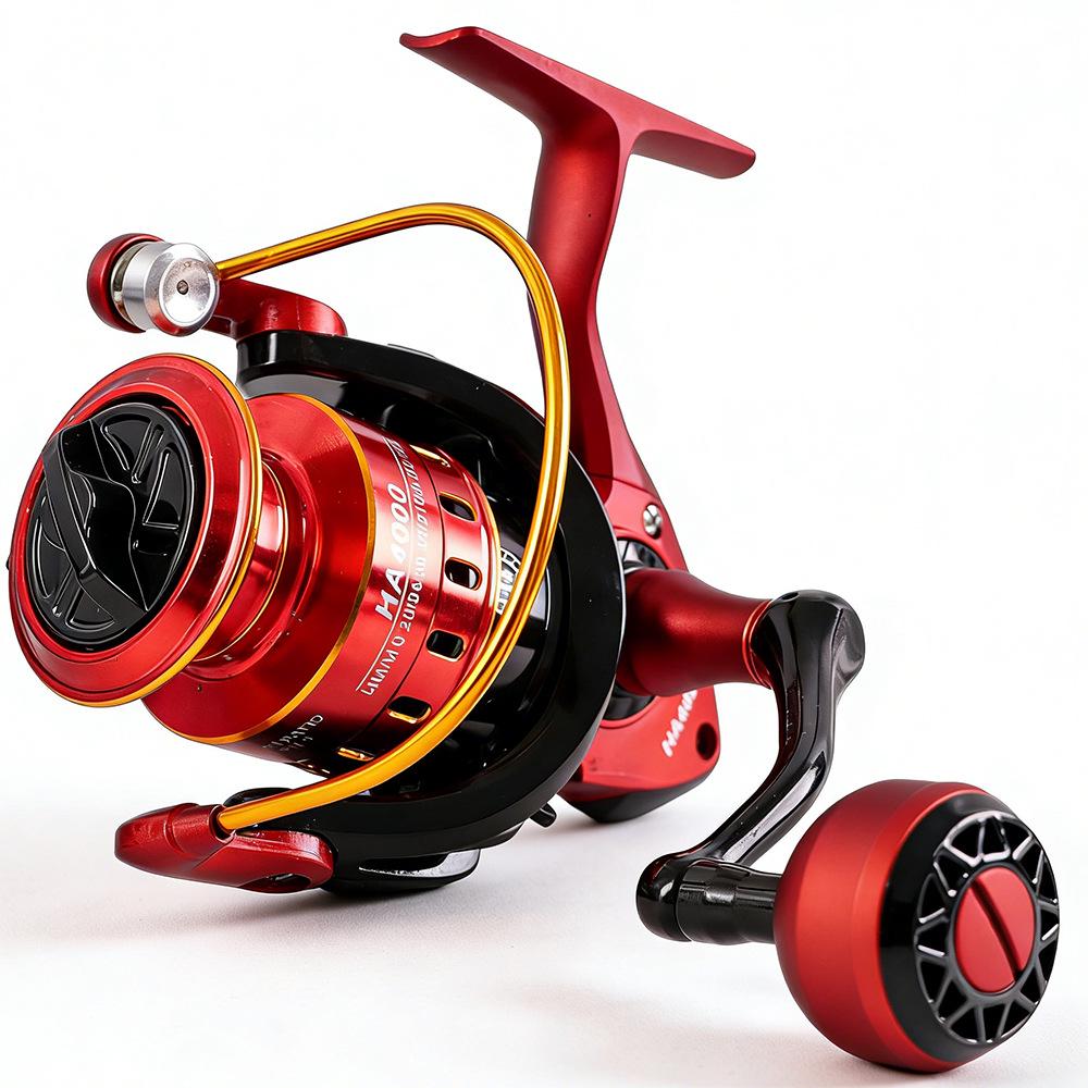 All-Metal Fire Lizard Deep Sea Saltwater Resistant Spinning Fishing Reel
