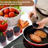 1/12x Plastic Spice Jars with Shaker Lids Transparent Safety Plastic Bottles for Home Kitchen Storing Spices Seasoning Powders