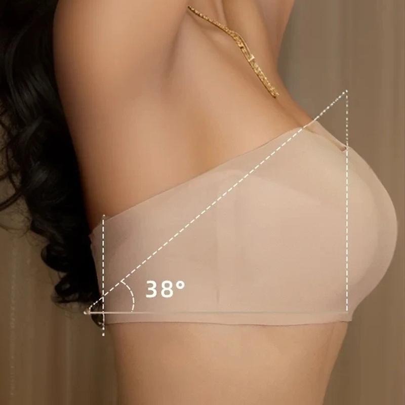 CINOON Sexy Podprsenka bez ramínek pro ženu Neviditelná trubková bezešvá prodyšná bezdrátová svatební podprsenka Push Up podprsenky Dámské spodní prádlo