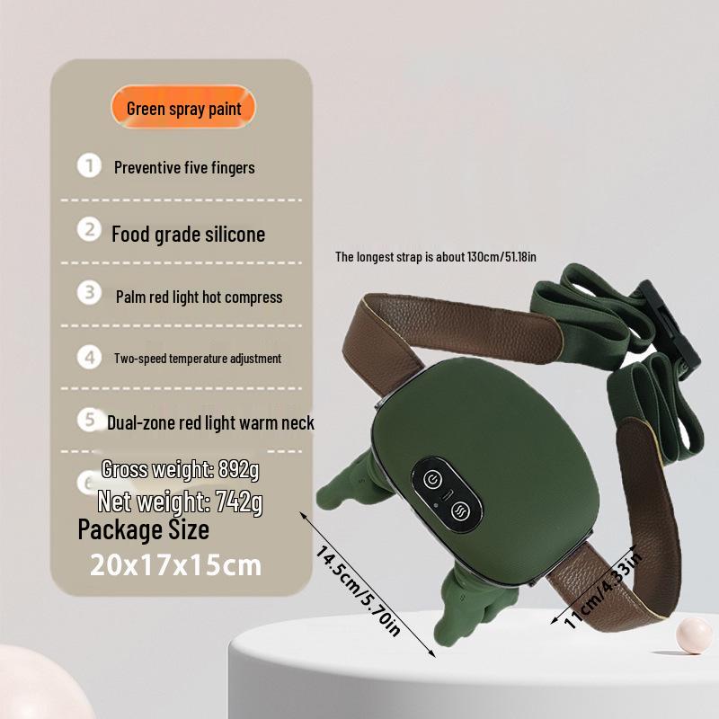 Meister Handmassagegerät: Beliebter Bionischer Nacken-, Schulter- und Trapezmuskel-Massagegerät, N8 Halswirbelsäulenmodell