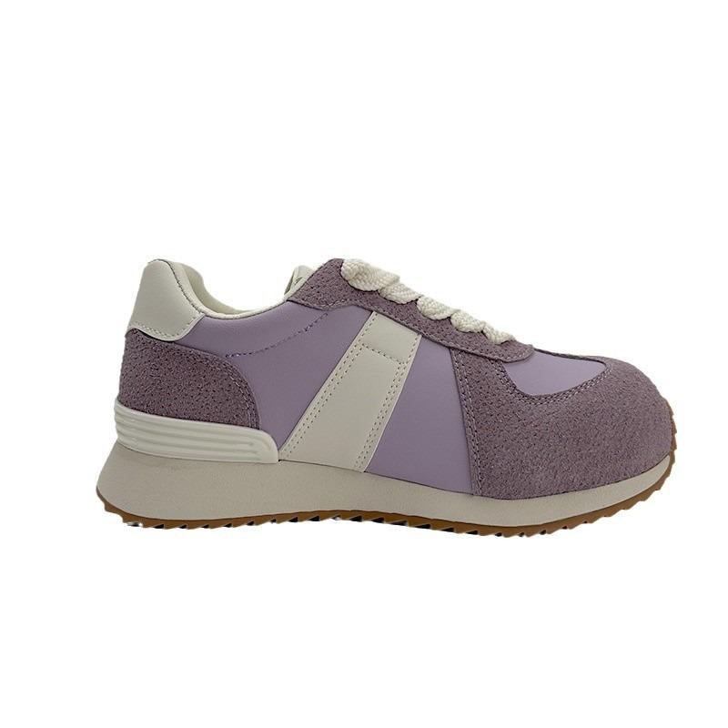 8 round head platform women's spring new versatile casual sports shoes