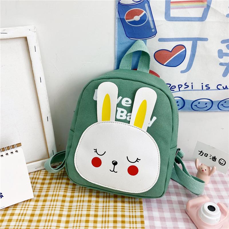 Stylish Breathable Durable Cartoon Animal Canvas Backpack For Toddlers