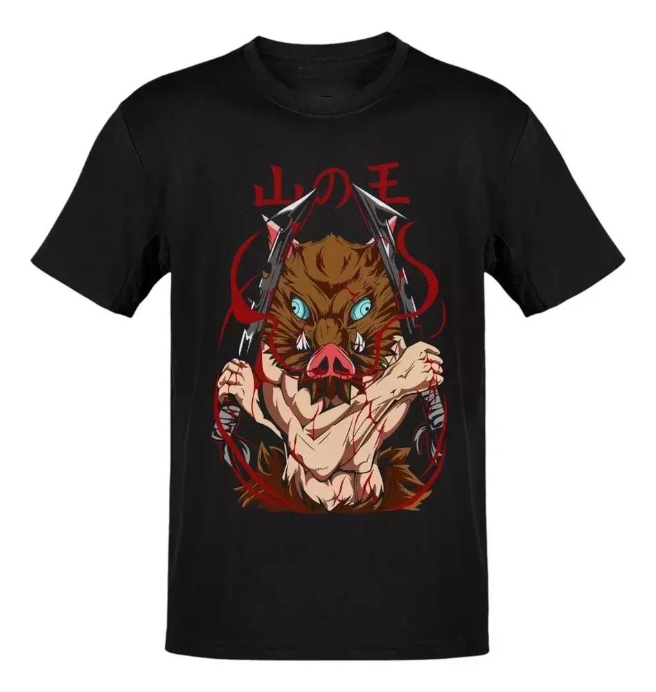Anime Demon Slayer Inosuke Hashibira T Shirt Size S 4xl Gift For Friends S