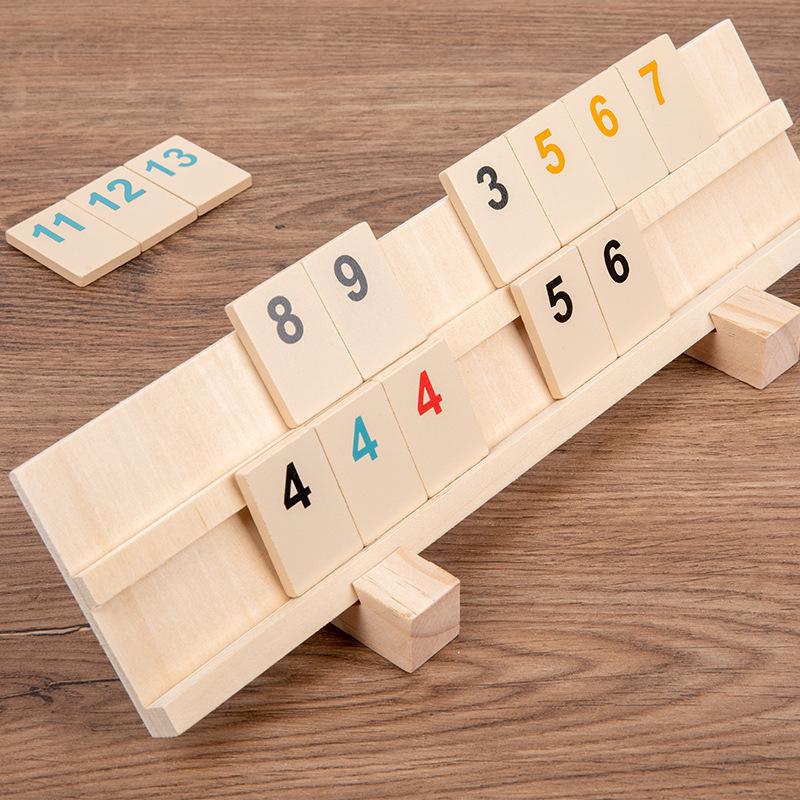 Versatile Israeli Multiplayer Wooden Board Game: Educational Fun for Kids and Parents