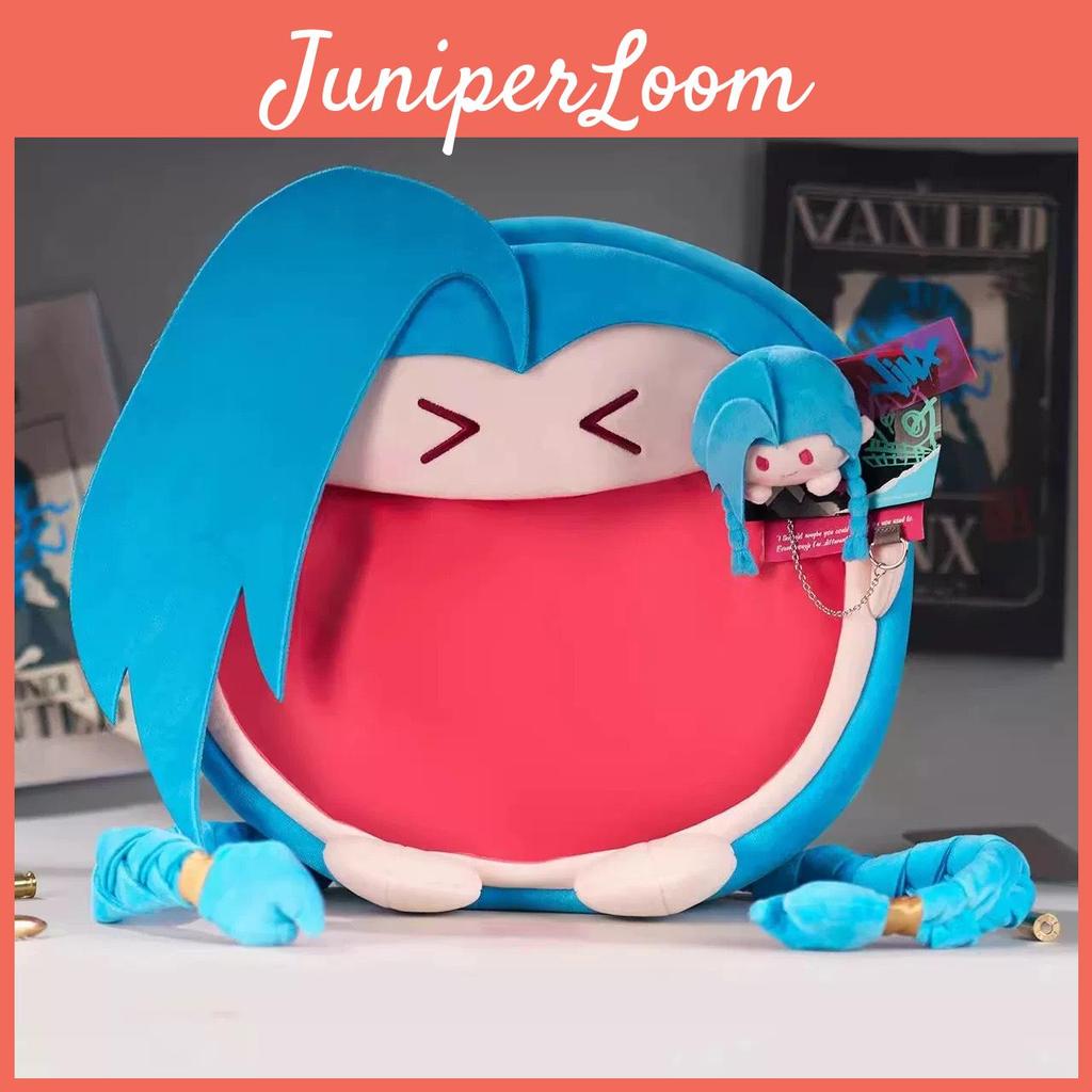 Jinx Anime Plush Backpack With 20l Storage For Casual Outings
