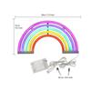 Colorful Rainbow sign LED Night Light Wall Lamp For Kids Room Decor Lights 30*16cm