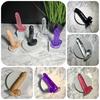 Premium Tpe Crystal Clear Dildo For Women Available In Multiple Sizes And Vibrant Colors For Satisfaction