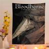 Klassisches Spiel Bloodborne Buntes Wandbehang Hippie Blume Wandteppiche Schlafsaal Dekor Wandkunst Dekor