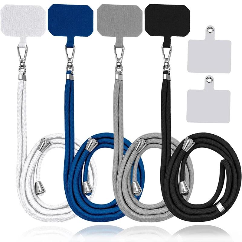 Adjustable Cellphone Lanyard Anti-Lost Fixed Card Rope For Iphone Samsung Xiaomi Minimalist Style Mobile Phone Hanging Rope