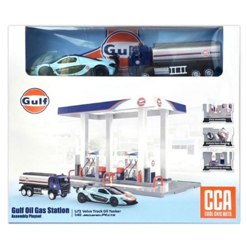 Игровой набор KidsPangPang Заправочная станция McLaren