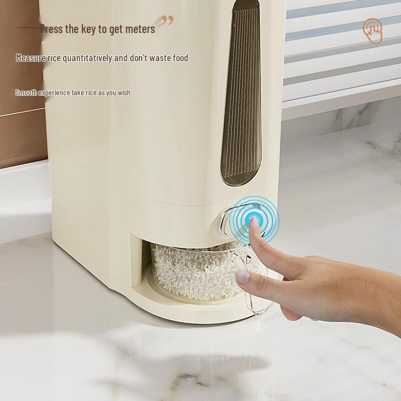 LISM Ausdrückbarer Reisspender mit Messbecher