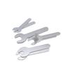 Simple Galvanized Single-Head Open-End Wrench - Thin Disposable Small Tool