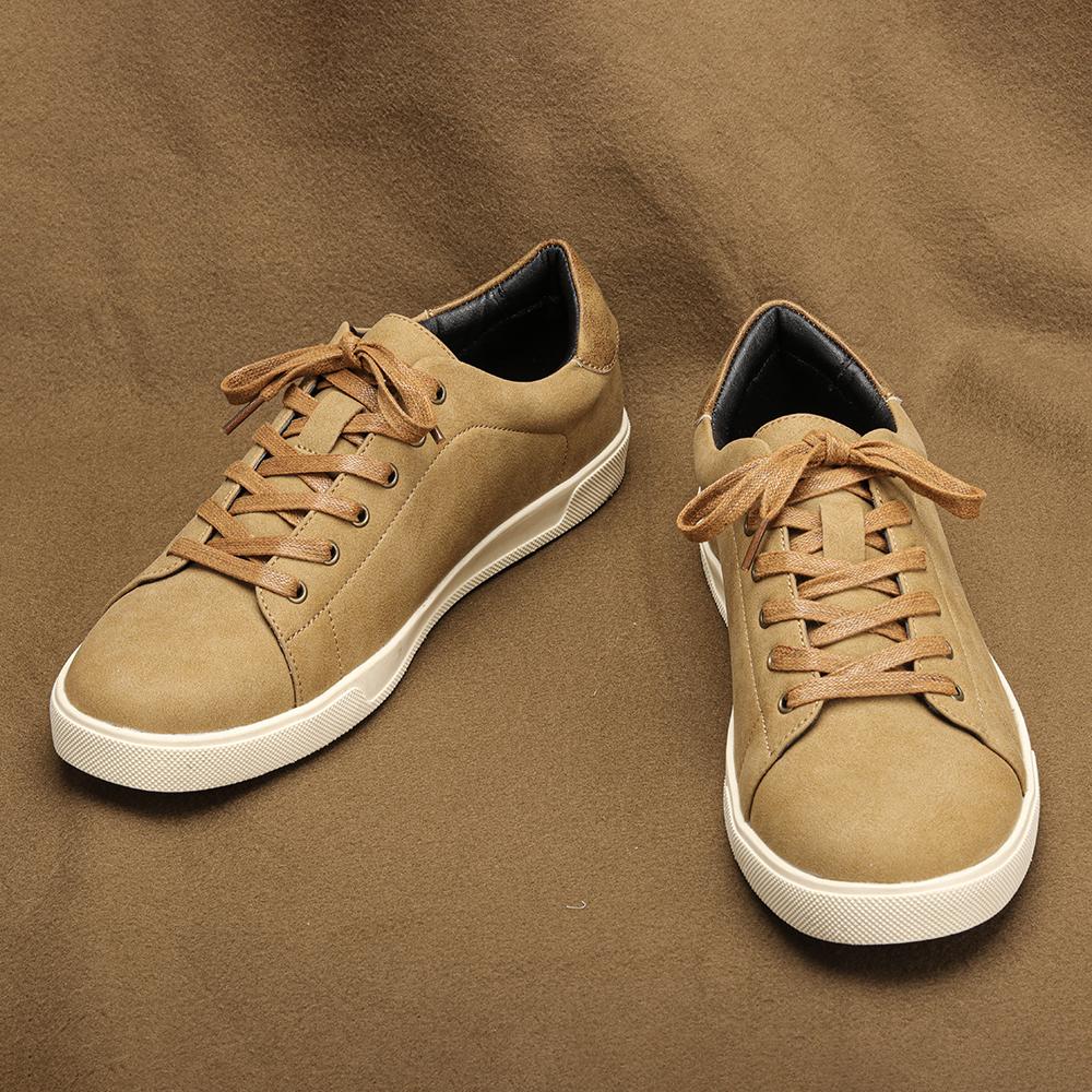Męskie buty casualowe marka moda wygodne skórzane męskie sneakersy
