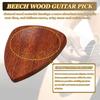 uxcell Wooden Guitar with Storage for and Bass Multicolor Picks, 10-Pack, 2.5mm Groove, Box, Electric, Acoustic, Guitars,