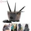 Professional 5-11pcs Hair Coloring Kit Highlighting Tools Comb Brush Dye Folding Bowl Earmuffs For Barber Beauty Salon Home Use