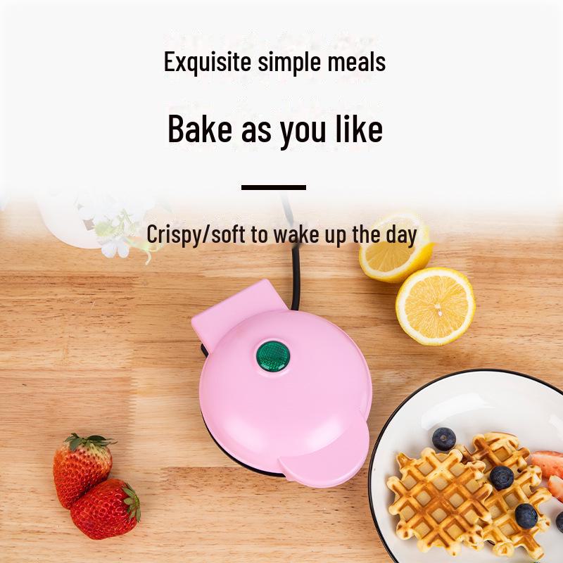 Mini-machine à petit-déjeuner: Machine à gaufres, à pain, à crêpes, à gâteaux et à sandwichs