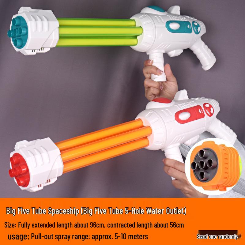 Multi-Hole Water Cannon Toy for Beach Play