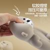Children's Bathroom Floating Animal Otter Sealed Floating Water Play Toy Baby Bath Bath Toy-white