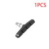 1-30Pairs MTB Road Bicycle Silent Brake Pads Cycling V Brake Holder Pads Shoes Rubber Blocks Durable Cycling Accessories