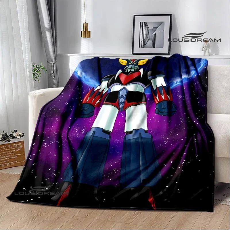 UFO ROBO GRENDIZER GOLDORAK printed blankets warm blankets picnic blanket home travel blanket birthday gift