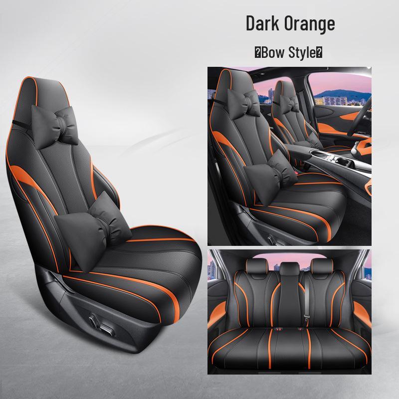 BYD Dolphin Leather Car Seat Cushion - All-Season, Universal Fit