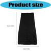 Dreadlock Cap Solid Color Durag Breathable Lining Bandana Turban Hat for Casual Wear