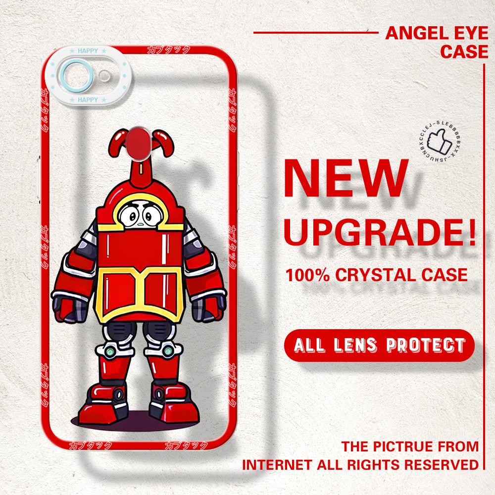 Shockproof Cartoon Astronaut Crystal Case Full Cover Camera Protection Transparent Soft Phone Casing for OPPO Reno Realme OnePlus