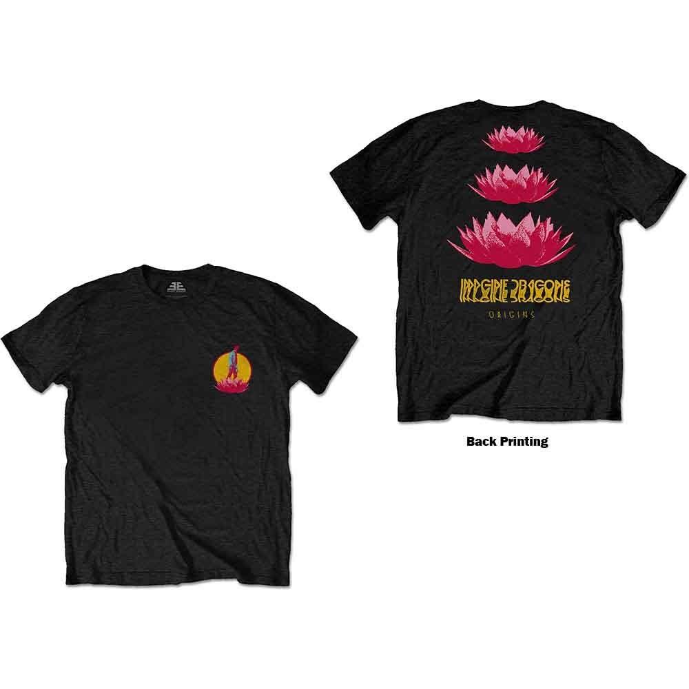 IMAGINE DRAGONS Origins Lotus T-SHIRT NEW S M L XL XXL official band merch XXXL